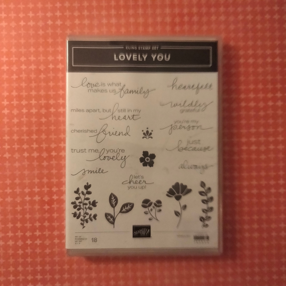 Stampin' Up! Black Design Stamps for Crafting